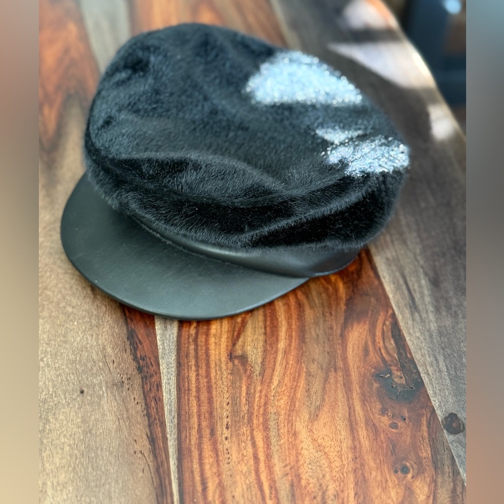 BCBGMaxAzria Faux Fur Cap